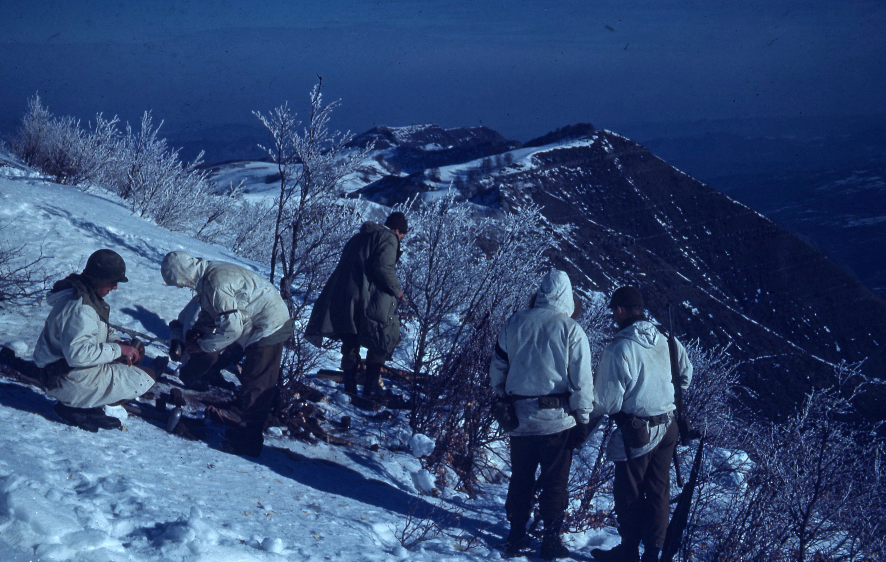 Company F, 86th Mountain Infantry Regiment, on Riva Ridge