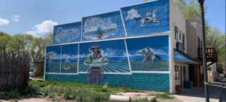 picture of a mural