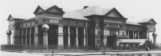 Early photo of the Mineral Palace