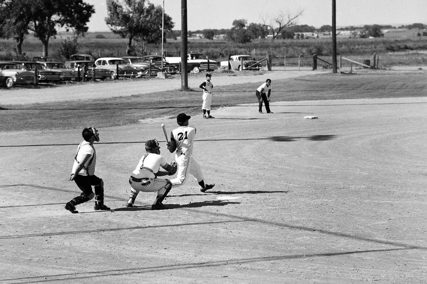 Greeley Grays game, Greeley, Colorado, 1963.