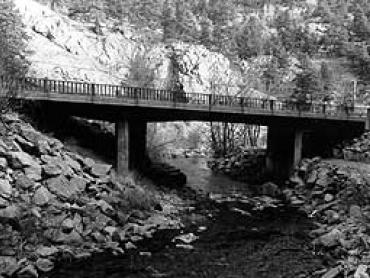 boulder bridge colorado bridges highway creek history