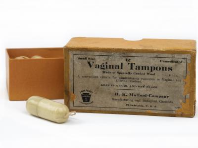 H.K. Mulford Company medicated suppository tampons