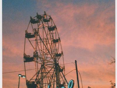 Ferris Wheel at Lakeside Amusement Park.