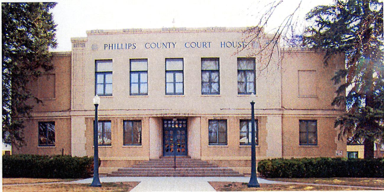 Phillips County Courthouse History Colorado